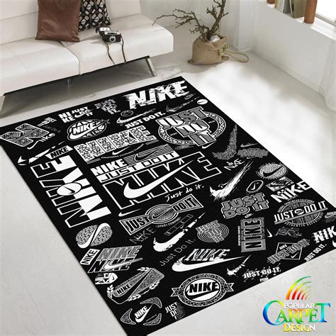 custom Nike rug